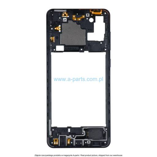 OBUDOWA RAMKA TYŁ Z NFC SAMSUNG A21S SM-A217 - CZARNY - GH97-24663A ( ORYGINALNA )