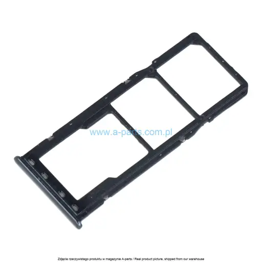 SZUFLADKA TACKA KARTY SIM SAMSUNG A50 SM-A505 - CZARNA - GH98-43922A ( ORYGINALNA )