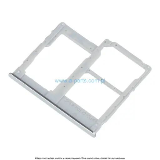 SZUFLADKA TACKA KARTY SIM SAMSUNG A40 SM-A405 - BIAŁA - GH98-44303B ( ORYGINALNA )