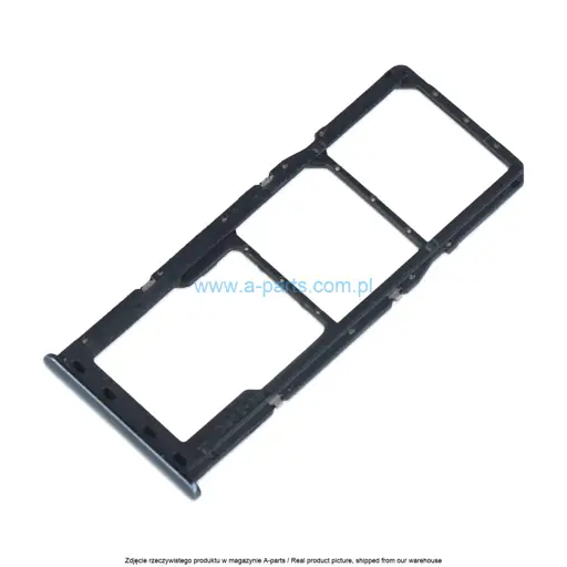SZUFLADKA TACKA KARTY SIM SAMSUNG A71 SM-A715 - CZARNA - GH98-44757A ( ORYGINALNA )