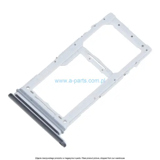 SZUFLADKA TACKA KARTY SIM SAMSUNG S10 LITE SM-G770 - CZARNA - GH98-44992A ( ORYGINALNA )