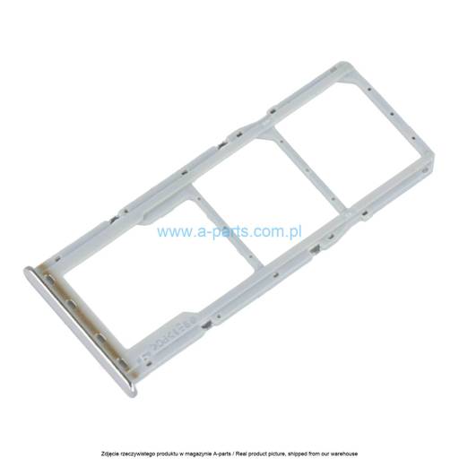 SZUFLADKA TACKA KARTY SIM SAMSUNG A51 SM-A515 - BIAŁA - GH98-45036A ( ORYGINALNA )