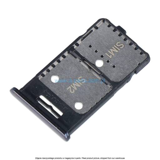 SZUFLADKA TACKA KARTY SIM SAMSUNG M31S SM-M317 - CZARNA - GH98-45848A ( ORYGINALNA )