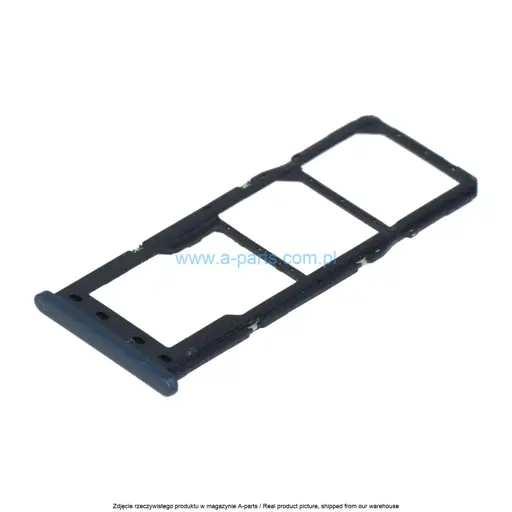 SZUFLADKA TACKA KARTY SIM SAMSUNG M12 SM-M127 - CZARNA - GH98-46321A ( ORYGINALNA )