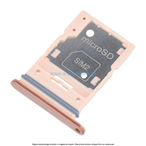 SZUFLADKA TACKA KARTY SIM SAMSUNG A53 5G SM-A536 - POMARAŃCZOWA - GH98-47263D ( ORYGINALNA )