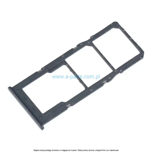 SZUFLADKA TACKA KARTY SIM SAMSUNG A13 SM-A135 - CZARNA - GH98-47323A ( ORYGINALNA )