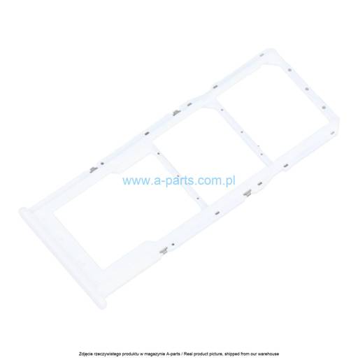 SZUFLADKA TACKA KARTY SIM SAMSUNG A13 SM-A135 - BIAŁA - GH98-47323D ( ORYGINALNA )