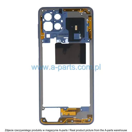 KORPUS OBUDOWA PRZEDNIA SAMSUNG M536 GALAXY M53 NIEBIESKI GH98-47481A (ORYGINAŁ)