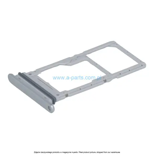 SZUFLADKA TACKA KARTY SIM SAMSUNG A34 5G SM-A346 - SREBRNA - GH98-48063B ( ORYGINALNA )
