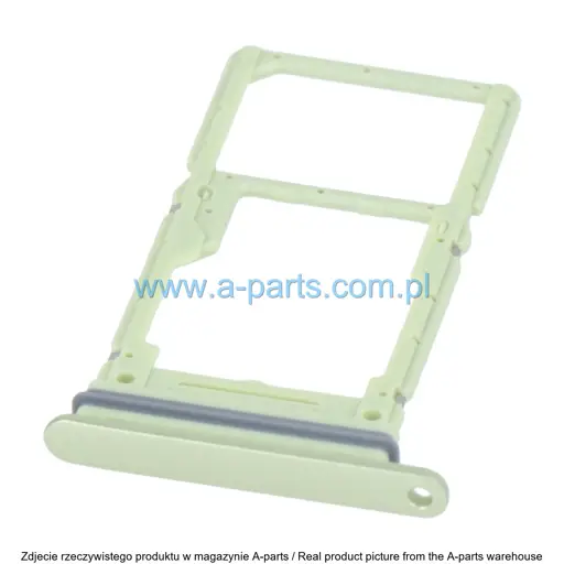 SZUFLADKA TACKA KARTY SIM SAMSUNG A34 5G SM-A346 - ZIELONA - GH98-48063C ( ORYGINALNA )