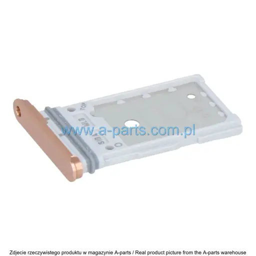 SZUFLADKA KARTY SIM SAMSUNG S921/S926 GALAXY S24/S24 PLUS POMARAŃCZOWA GH98-48906G  (ORYGINALNA)