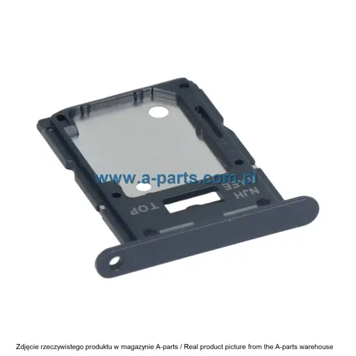 SZUFLADKA TACKA KARTY SIM SAMSUNG A15 4G SM-A155 - CZARNA - GH98-48940E ( ORYGINALNA )
