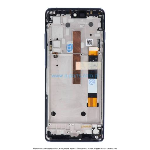 WYŚWIETLACZ LCD + EKRAN DOTYKOWY MOTOROLA MOTO G200 5G XT2175 NIEBIESKI (OEM)