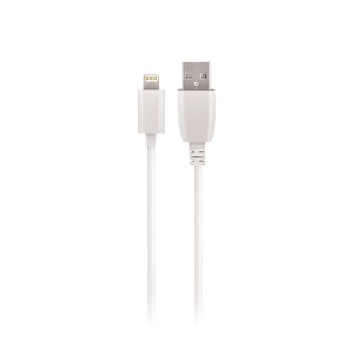 MAXLIFE KABEL USB - LIGHTNING 3,0 M 2A BIAŁY