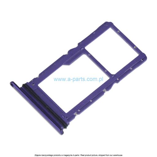 SZUFLADKA TACKA KARTY SIM MOTOROLA MOTO G9 POWER XT2091 - FIOLETOWA - S948C90513 ( ORYGINALNA )