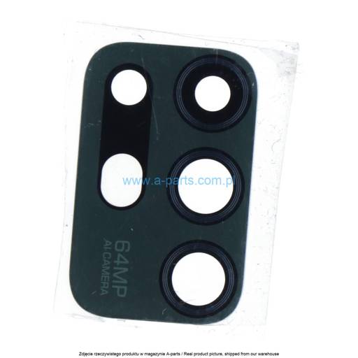 SZYBKA KAMERY MOTOROLA MOTO G30 XT2129 - CZARNA - S948D00172 ( ORYGINALNA )