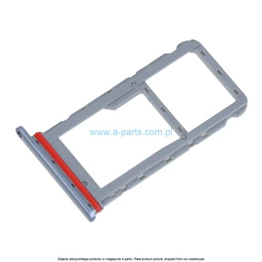 SZUFLADKA TACKA KARTY SIM MOTOROLA MOTO G60 XT2135 - SZARA - S948D04319 ( ORYGINALNA )