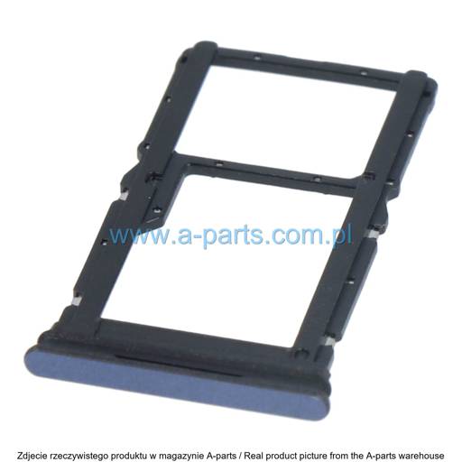 SZUFLADKA TACKA SIM MOTOROLA MOTO G56 XT2529 CZARNA / BLACK S948E63779, S948E63780 (ORYGINAŁ)