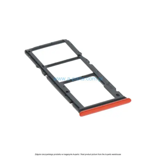 SZUFLADKA SIM XIAOMI REDMI 9T POMARAŃCZOWA (OEM PREMIUM)