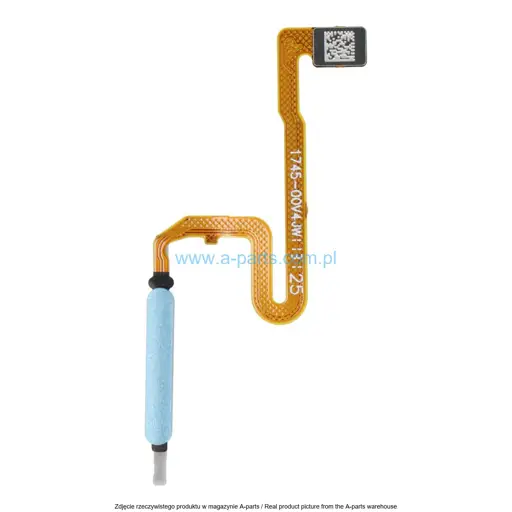 CZYTNIK LINII PAPILARNYCH XIAOMI REDMI NOTE 10 PRO NIEBIESKI (OEM PREMIUM)