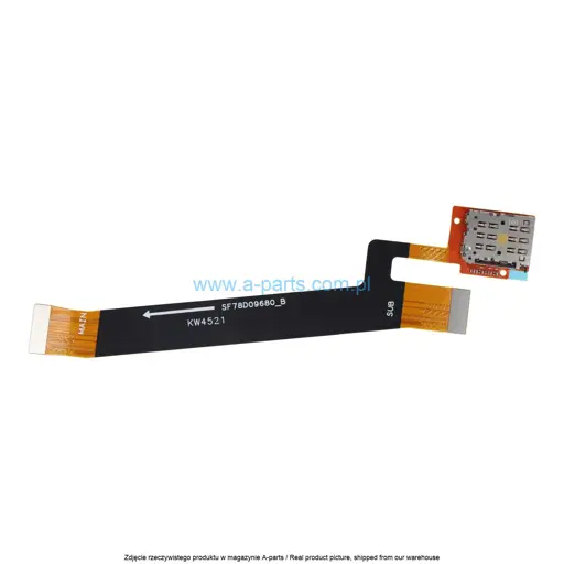 TAŚMA GŁÓWNA + CZYTNIK KARTY SIM MOTOROLA MOTO EDGE 20 XT2143 - SP68D09679 ( ORYGINALNA )