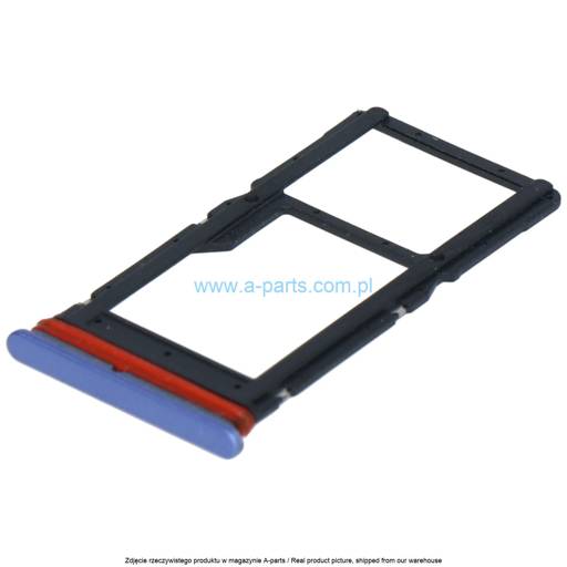 SZUFLADKA TACKA KARTY SIM MOTOROLA MOTO G 5G PLUS XT2075 - NIEBIESKA - SS58C80382 ( ORYGINALNA )