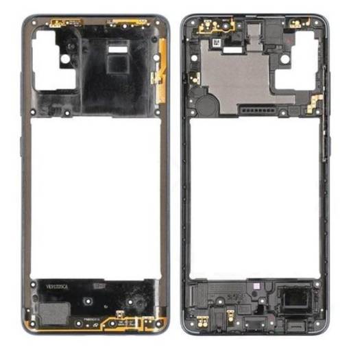 OBUDOWA RAMKA KORPUS SAMSUNG A51 SM-A515 - CZARNA - GH98-45033B ( ORYGINALNA )