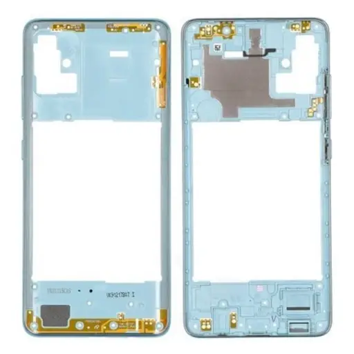 OBUDOWA RAMKA KORPUS SAMSUNG A51 SM-A515 - NIEBIESKA - GH98-45033C ( ORYGINALNA )
