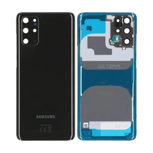 KLAPKA BATERII SAMSUNG S20 PLUS SM-G985 SM-G986 - CZARNA - GH82-22032A GH82-21634A ( ORYGINALNA )