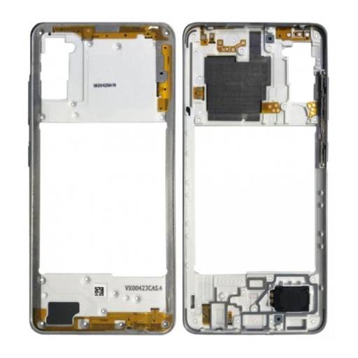 OBUDOWA RAMKA TYŁ Z NFC SAMSUNG A41 SM-A415 - BIAŁY - GH98-45511C ( ORYGINALNA )