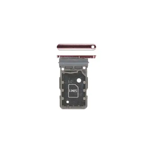 SZUFLADKA TACKA KARTY SIM SAMSUNG S21 SM-G991 - RÓŻOWY - GH98-46193D ( ORYGINALNA )