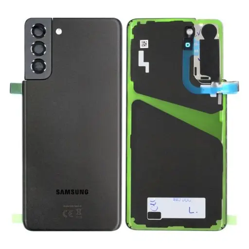 KLAPKA BATERII SAMSUNG S21 PLUS SM-G996 - CZARNA - GH82-24505A ( ORYGINALNA )