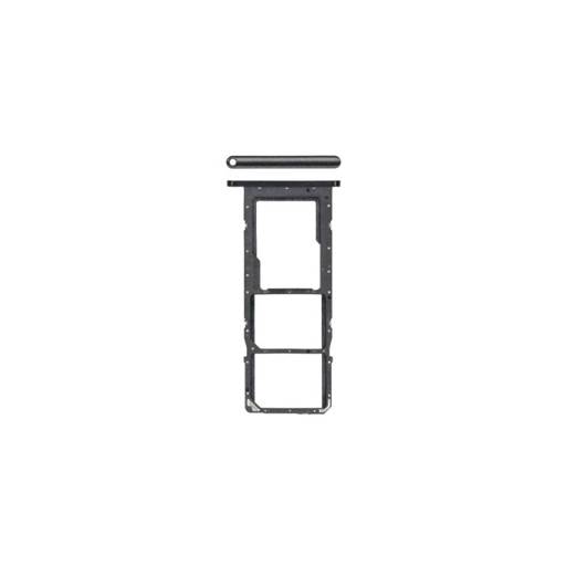 SZUFLADKA TACKA KARTY SIM SAMSUNG A02S SM-A025 - CZARNA - GH81-20134A ( ORYGINALNA )