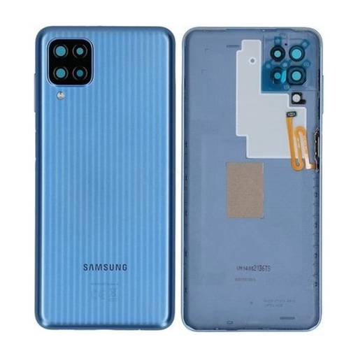 KLAPKA BATERII SAMSUNG M12 SM-M127 - NIEBIESKA - GH82-25046C ( ORYGINALNA )