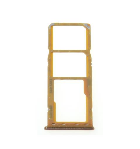 SZUFLADKA TACKA KARTY SIM SAMSUNG A50 SM-A505 - POMARAŃCZOWA - GH98-43922D ( ORYGINALNA )