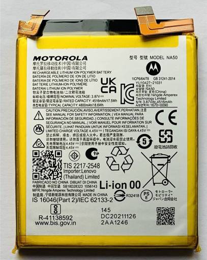 BATERIA NA50 MOTOROLA EDGE 30 PRO XT2201 - SB18D28323 ( ORYGINALNA )