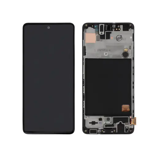 WYŚWIETLACZ LCD + EKRAN DOTYKOWY SAMSUNG A515 GALAXY A51 4G CZARNY GH82-21669A | GH82-21680A | GH82-22083A | GH82-22084A (ORYGINALNY)