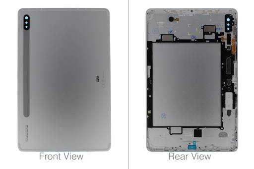 KLAPKA BATERII SAMSUNG TAB S7 SM-T870 - SREBRNA - GH82-23570B ( ORYGINALNA )