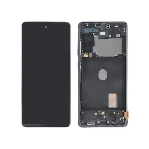 WYŚWIETLACZ LCD + EKRAN DOTYKOWY SAMSUNG S20 FE 4G SM-G780 - NIEBIESKI - GH82-24219A | GH82-24220A | GH82-31328A | GH82-31329A (ORYGINALNY SERVICE PACK)