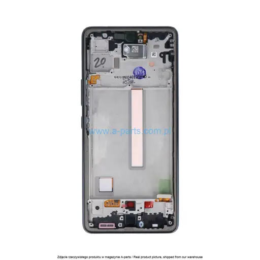 WYŚWIETLACZ LCD + EKRAN DOTYKOWY SAMSUNG A536 GALAXY A53 5G CZARNY GH82-28024A | GH82-28025A (ORYGINALNY)