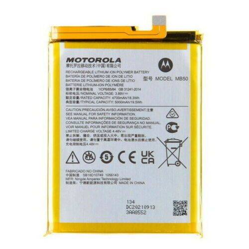 BATERIA MB50 MOTOROLA MOTO G200 5G XT2175 - SB18D10749 SB18D22902 ( ORYGINALNA )