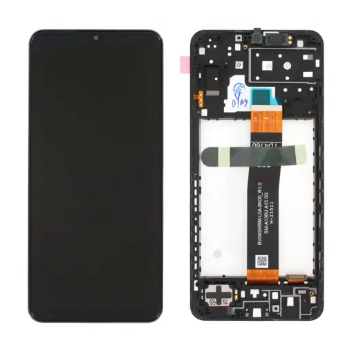 WYŚWIETLACZ LCD + EKRAN DOTYKOWY SAMSUNG A136 GALAXY A13 5G CZARNY GH82-29077A | GH82-29078A (ORYGINALNY)