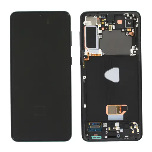 WYŚWIETLACZ LCD + EKRAN DOTYKOWY SAMSUNG S21 PLUS SM-G996 - CZARNY - GH82-24553A | GH82-24554A | GH82-27267A | GH82-27268A (ASSEMBLED)