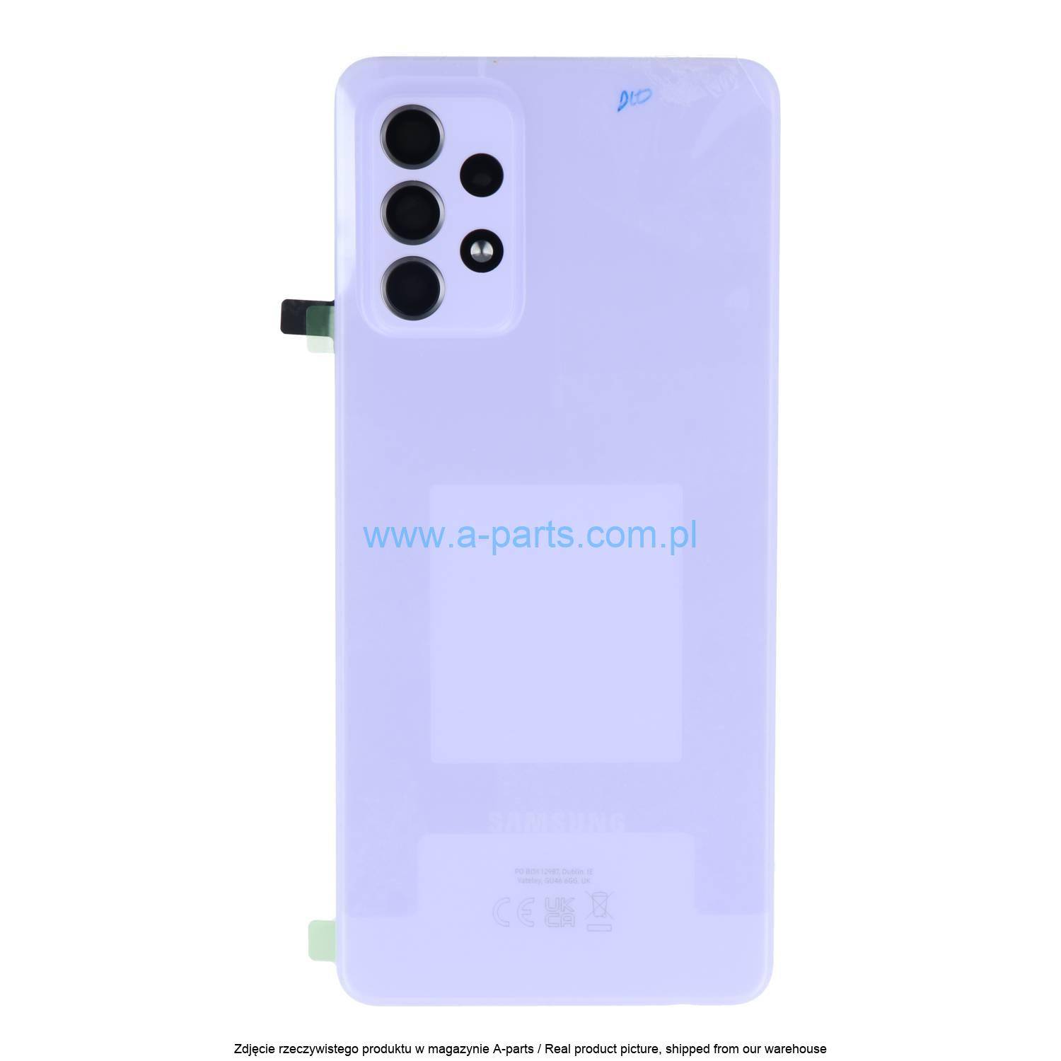 Klapka baterii Samsung Galaxy A72 GH82-25448C — zdjęcie 4 z 6