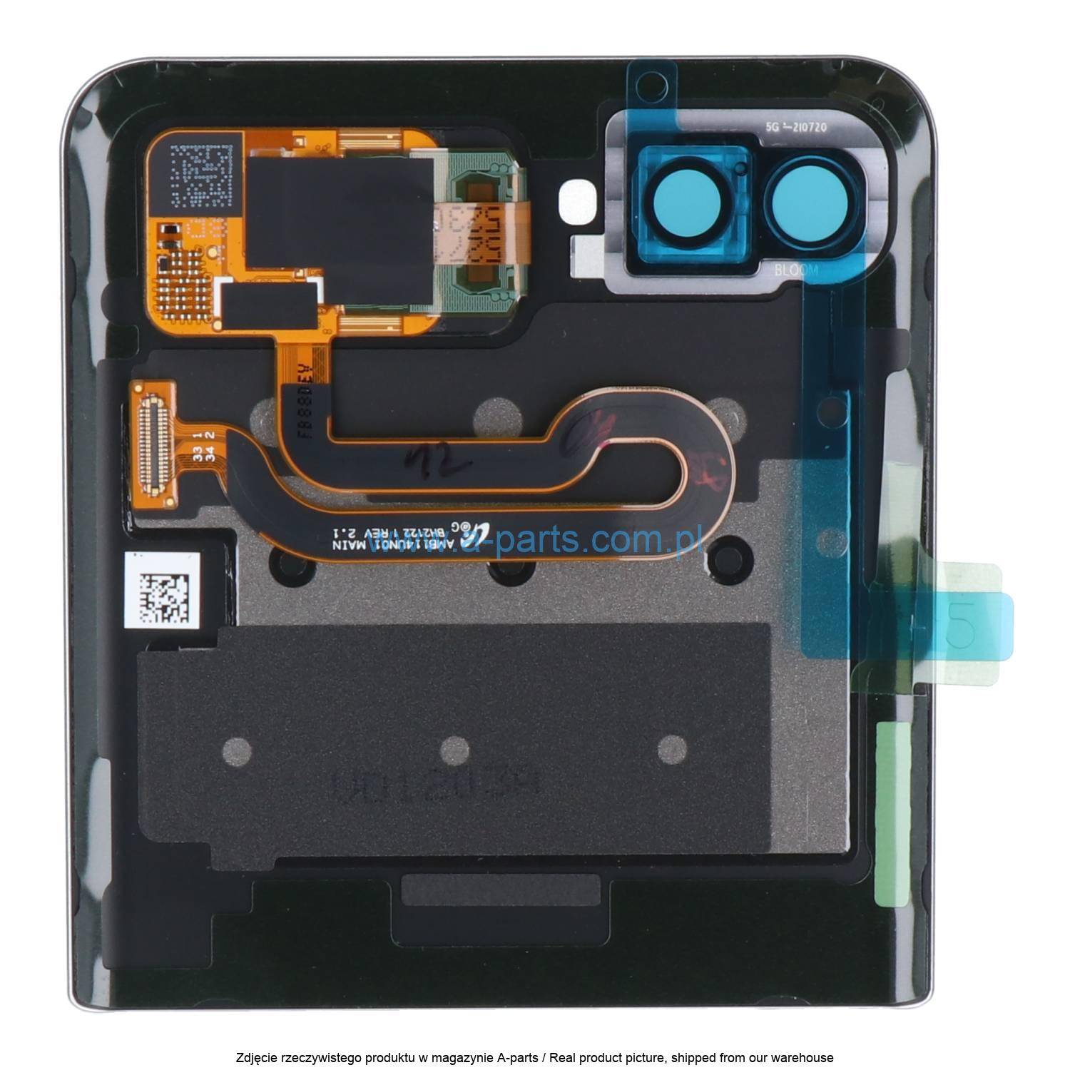Wyświetlacz LCD Samsung Galaxy Z Flip 5G GH96-13806A — zdjęcie 4 z 6