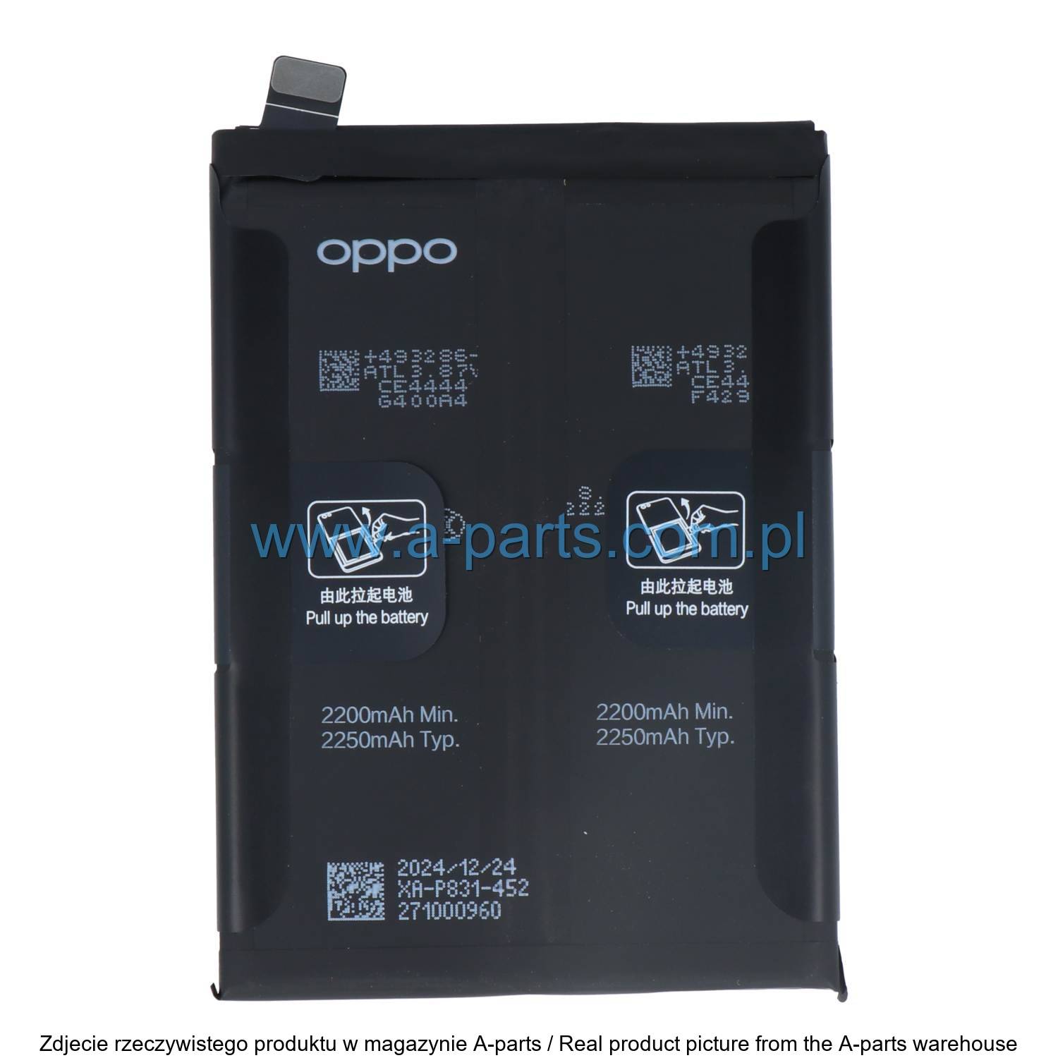 Bateria Oppo Find X3 Pro 4906606 — zdjęcie 3 z 4