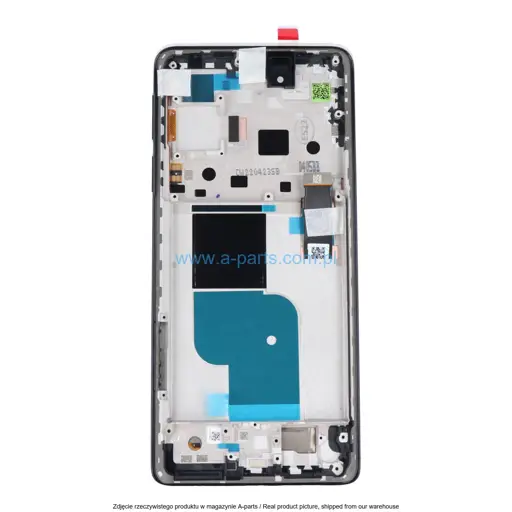 WYŚWIETLACZ LCD + EKRAN DOTYKOWY MOTOROLA EDGE 30 PRO XT2201 - NIEBIESKI - 5D68C20263 | 5D68C20276 | 5D68C20285 | 5D68C20654 (ORYGINALNY SERVICE PACK)