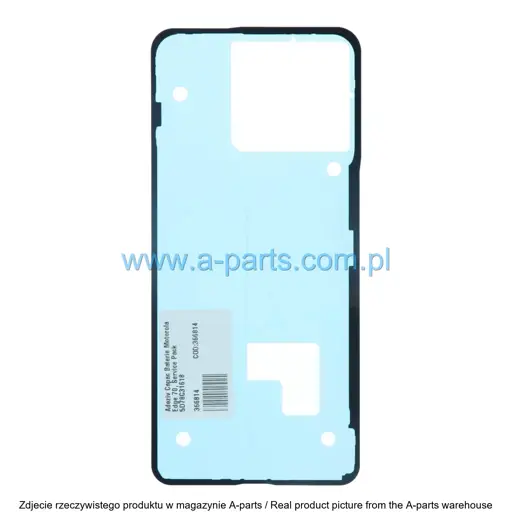 FOLIA KLEJĄCA KLAPKI BATERII MOTOROLA MOTO EDGE 70 XT2557 5D78C31618 (ORYGINALNA)