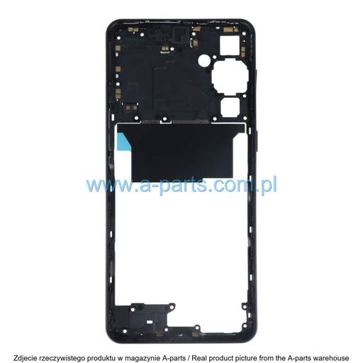 RAMKA ŚRODKOWA SAMSUNG M556 GALAXY M55 CZARNA GH81-25827A  (ORYGINALNA)