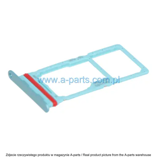 SZUFLADKA KARTY SIM SAMSUNG A166 GALAXY A16 5G TURKUSOWA GH98-49822D  (ORYGINALNA)
